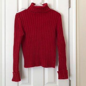 Arizona Jeans size large juniors red sweater